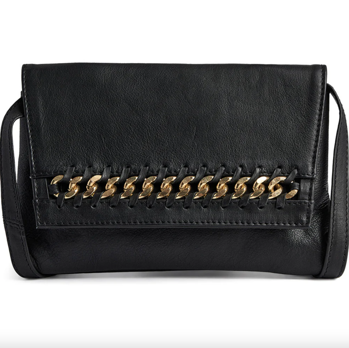 Clutch med guldkedja - Small