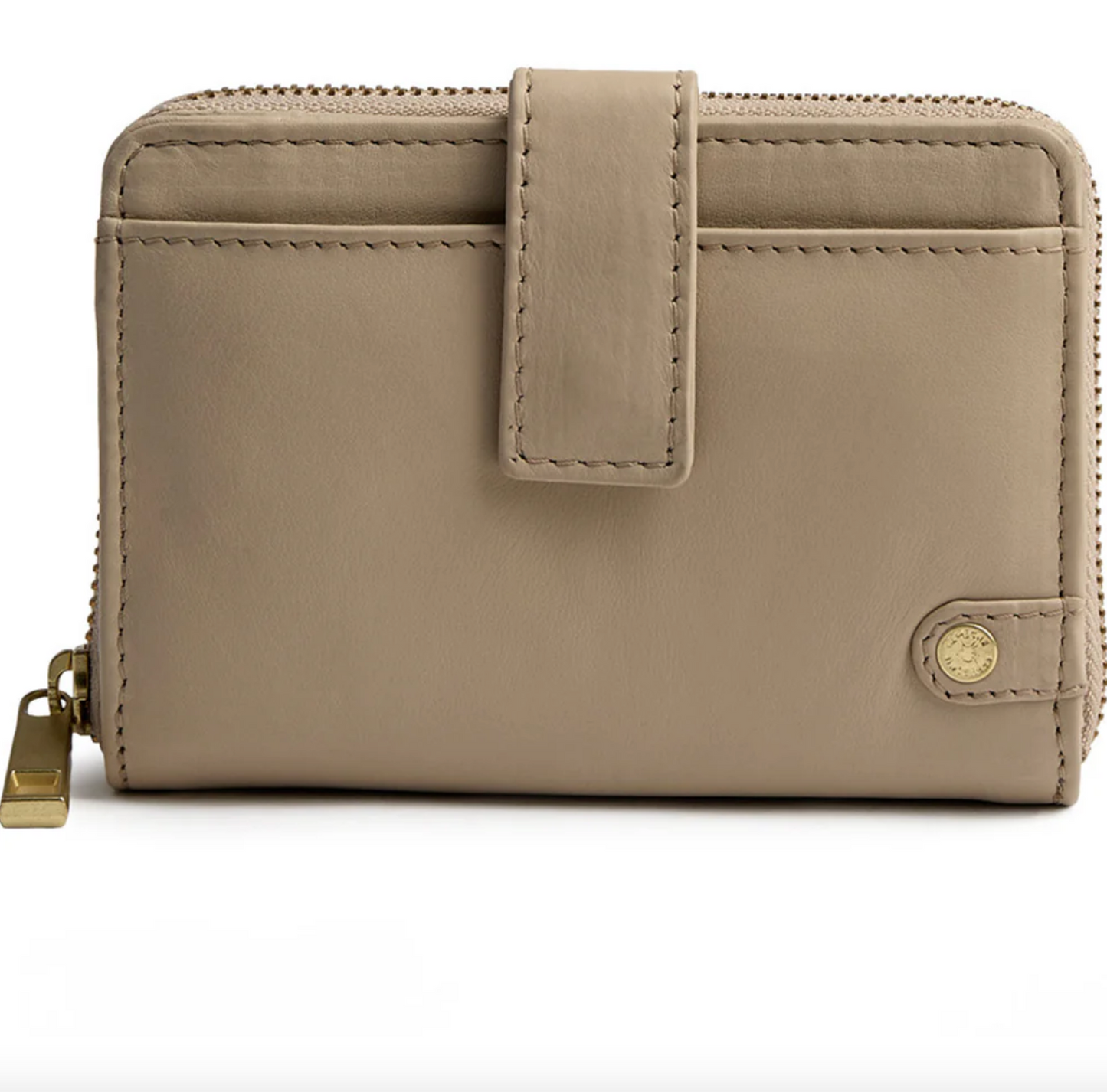 Plånbok i mjukt läder - Soft sand