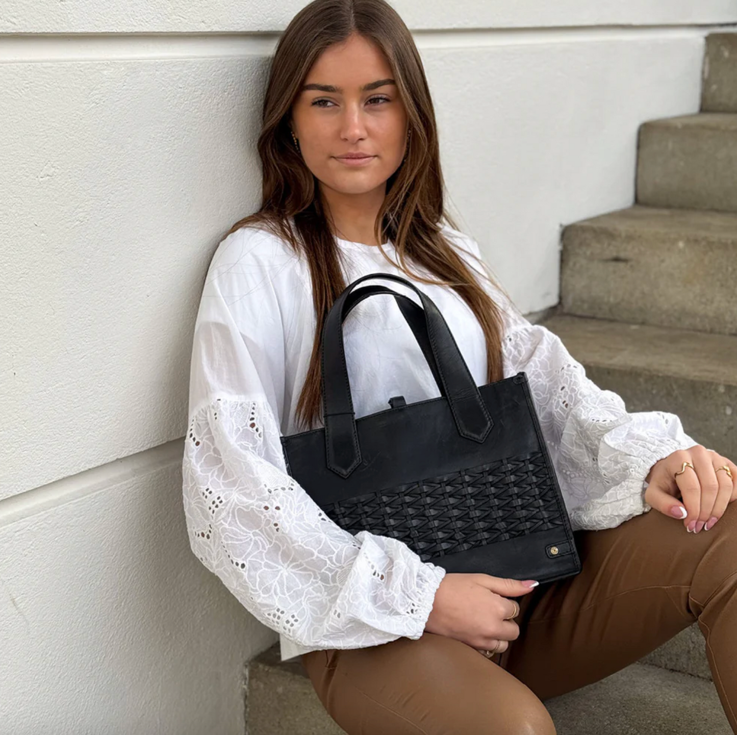 Elegant handväska - Svart