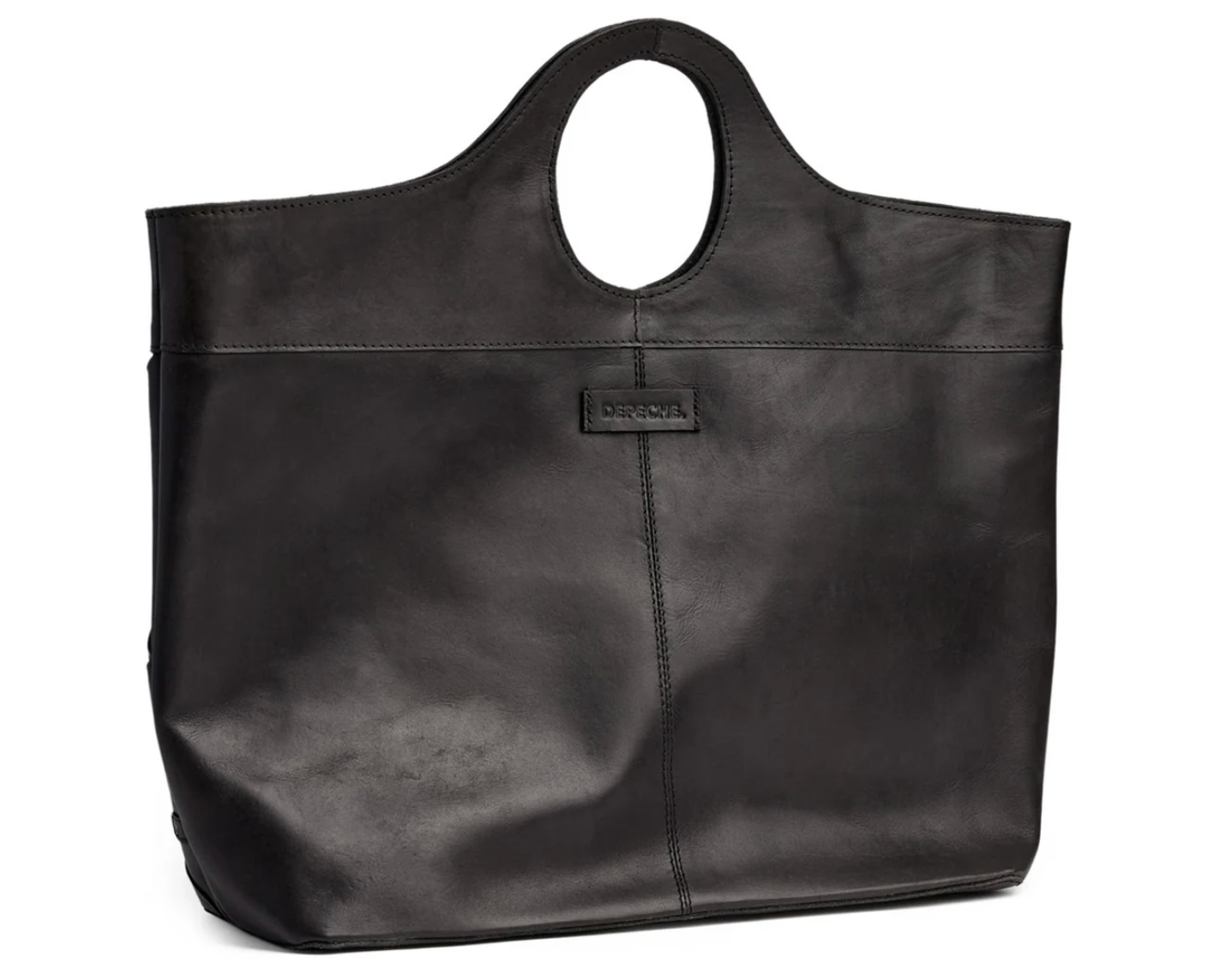 Exklusiv handflätad shopper - Black