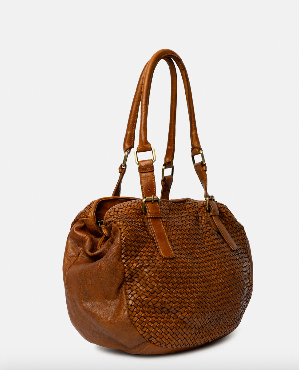 Axelväska Minea - Cognac