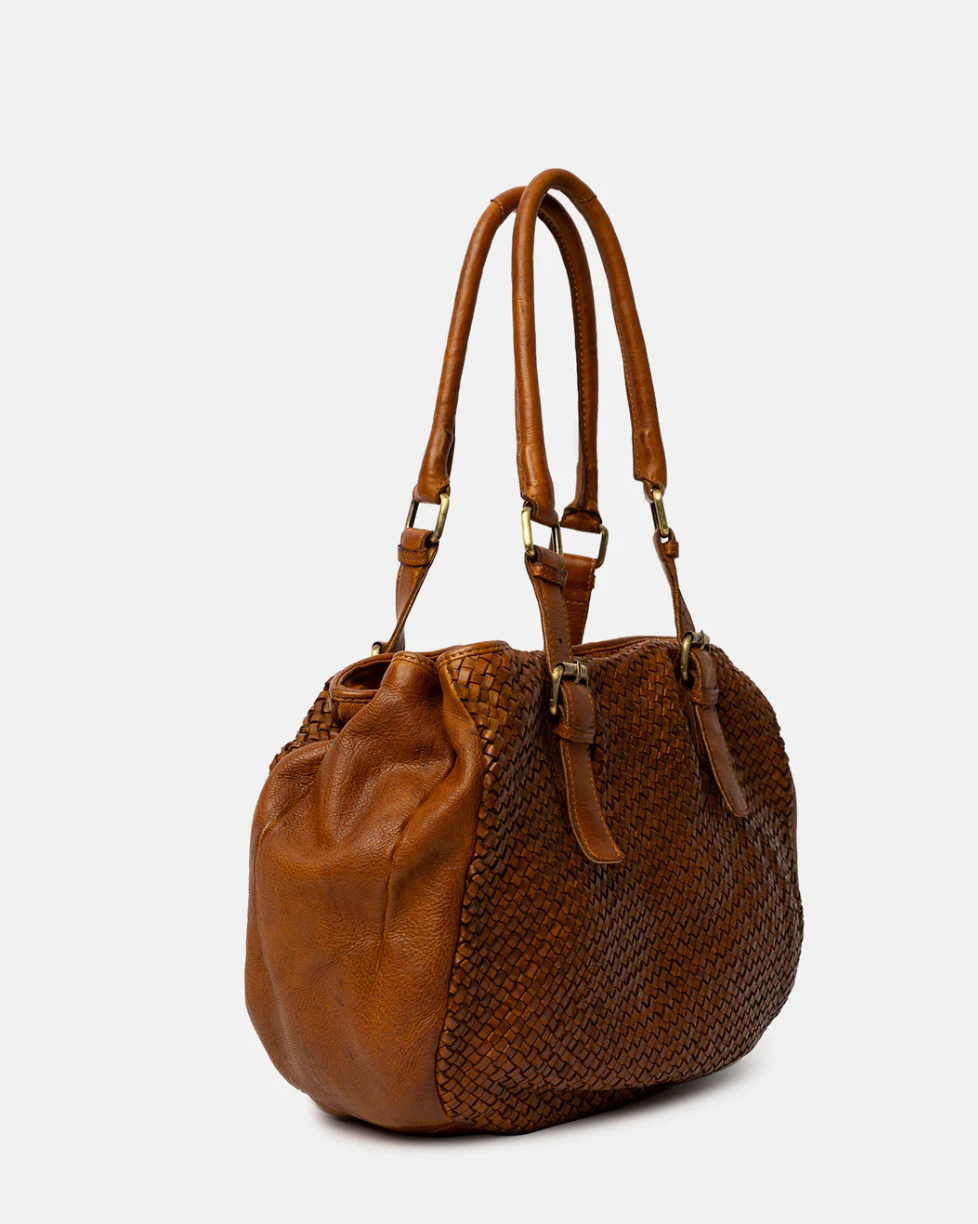 Axelväska Minea - Cognac