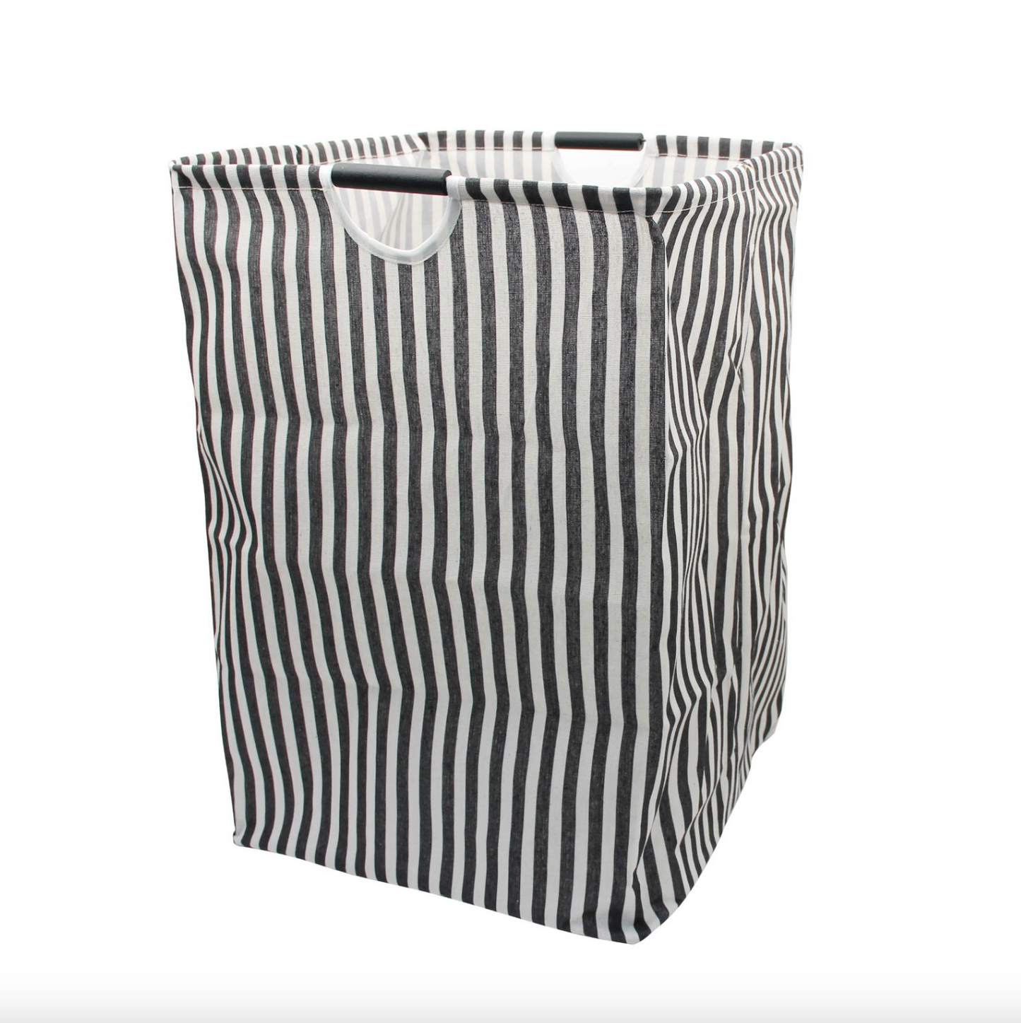 Tvättkorg i canvasrand