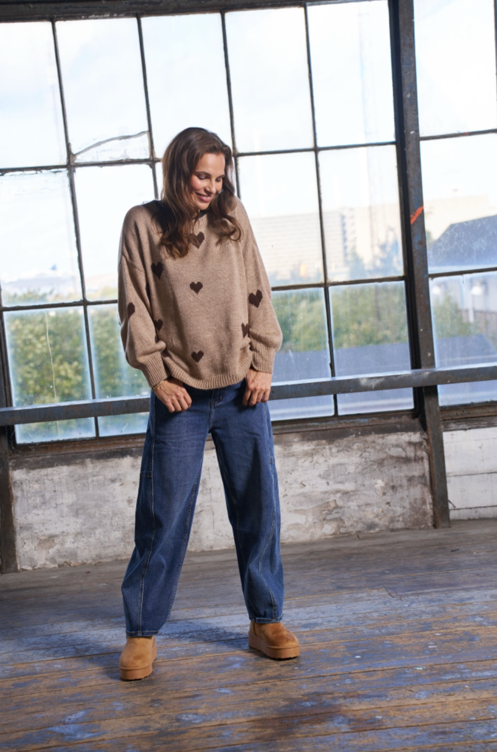 Strik Clover Knit - Fango