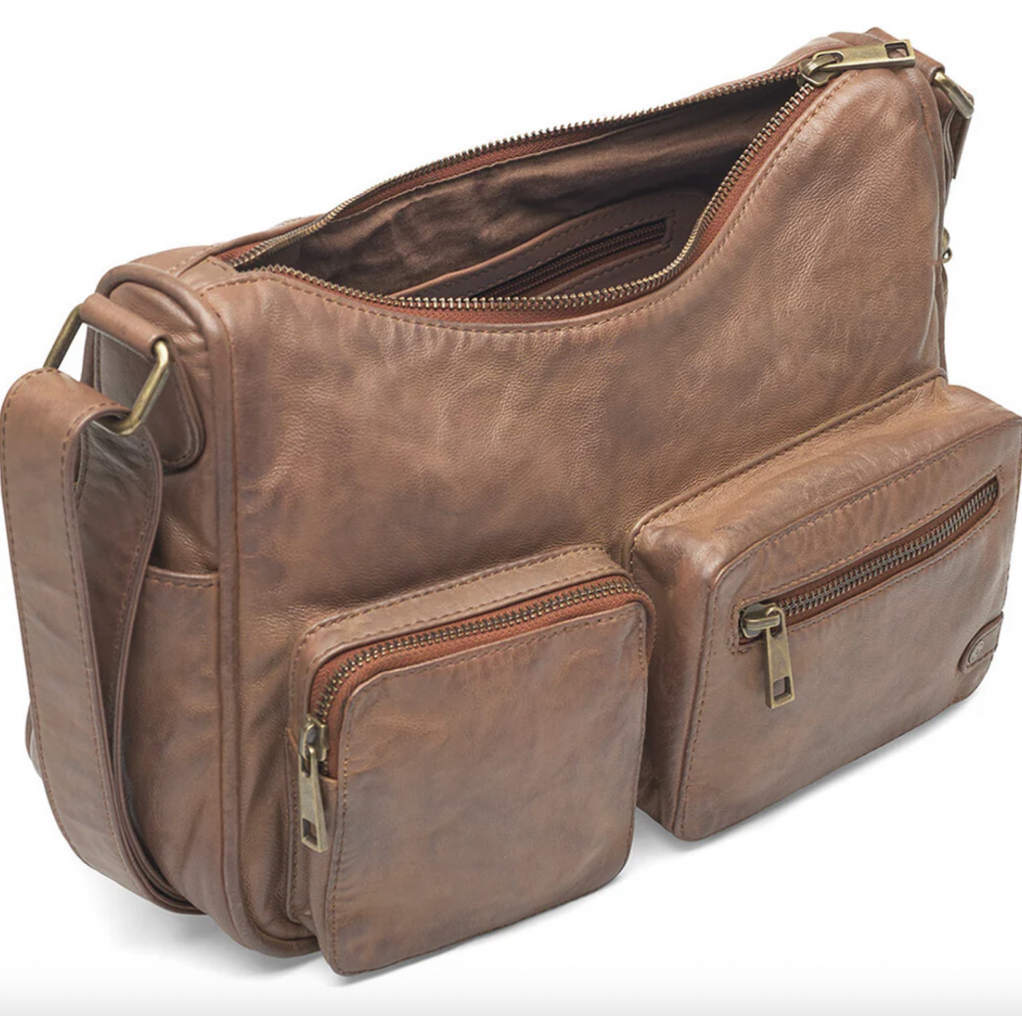 Axelväska Sienna - Kastanj