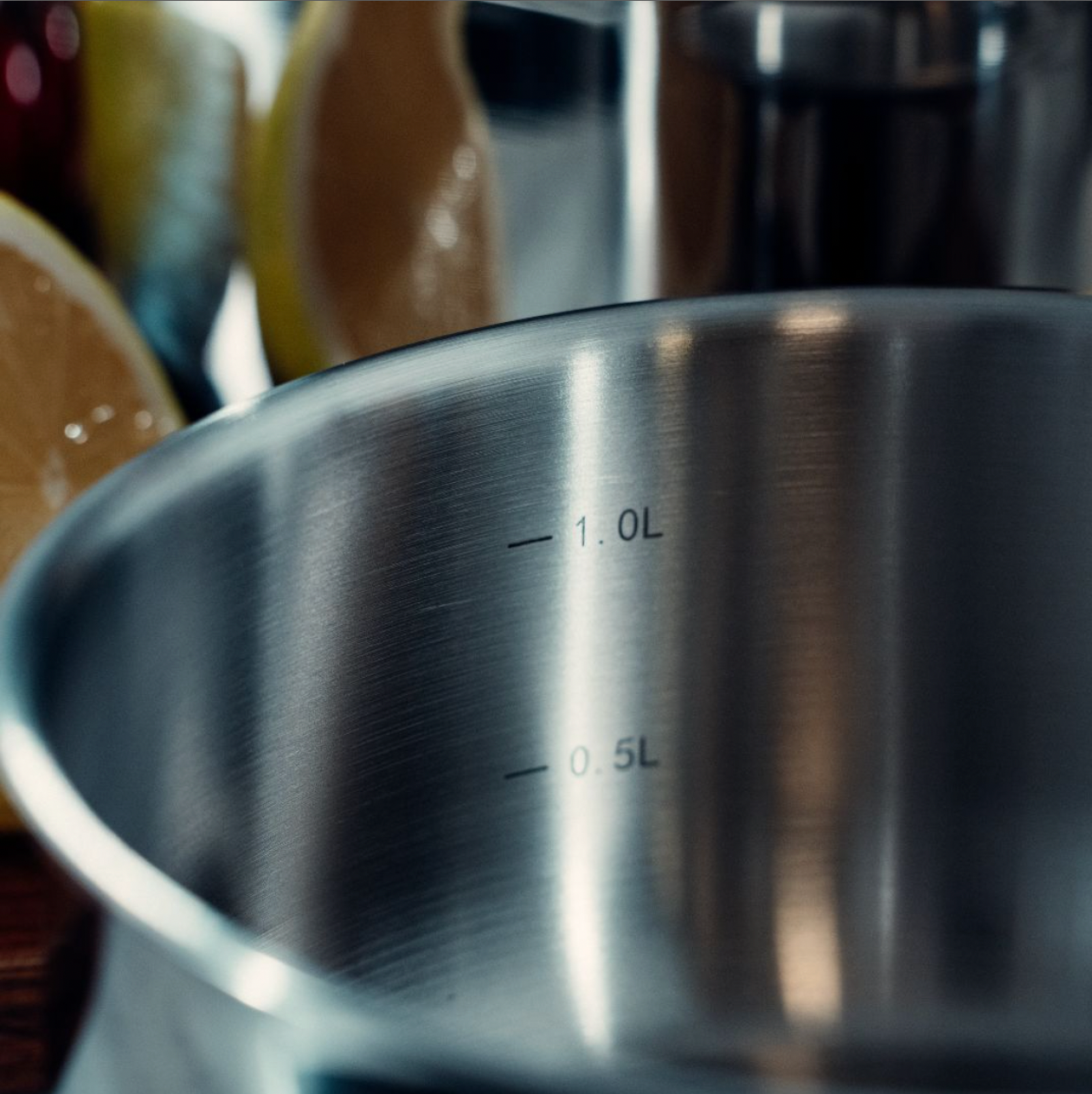 7-delat kastrullset i rostfritt stål