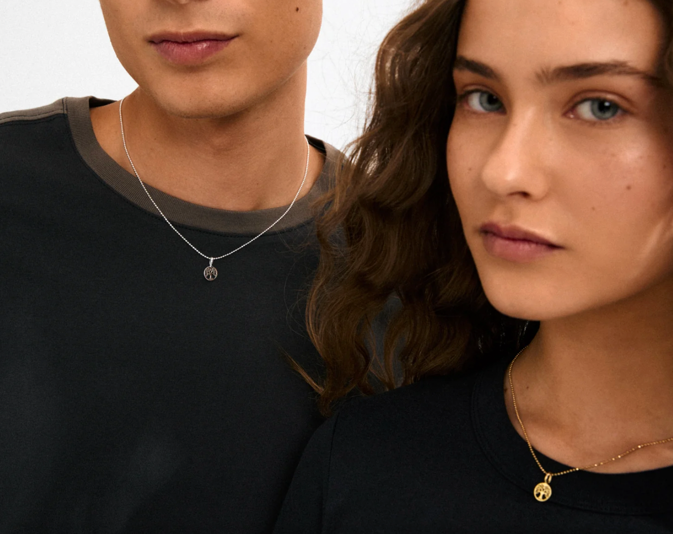 CHARM mini livets träd-berlock - Förgylld