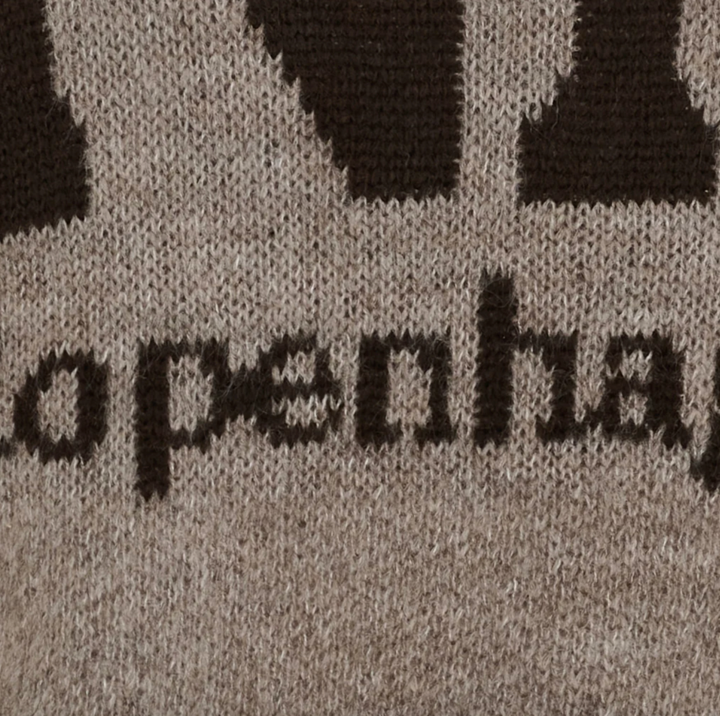 Stickad Aria Copenhagen - Fango