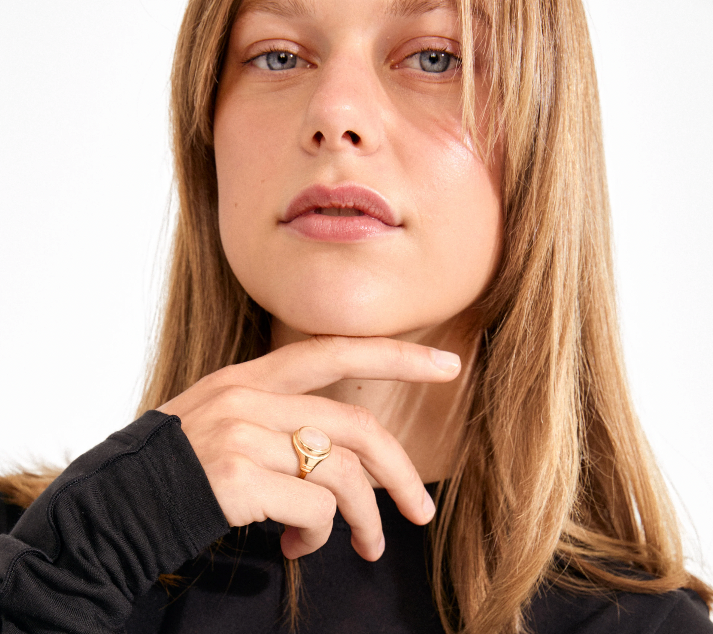 Ring rosenkvarts