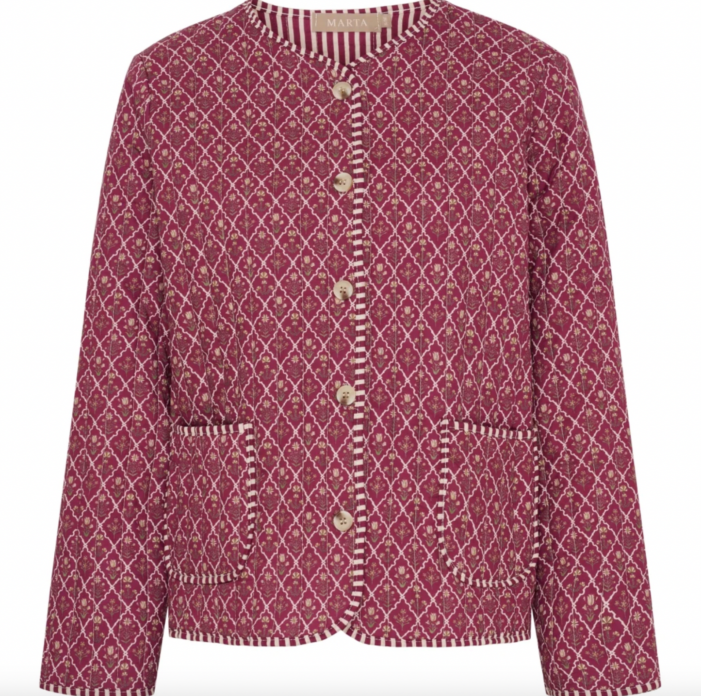 Jacka Quilt - Bordeaux