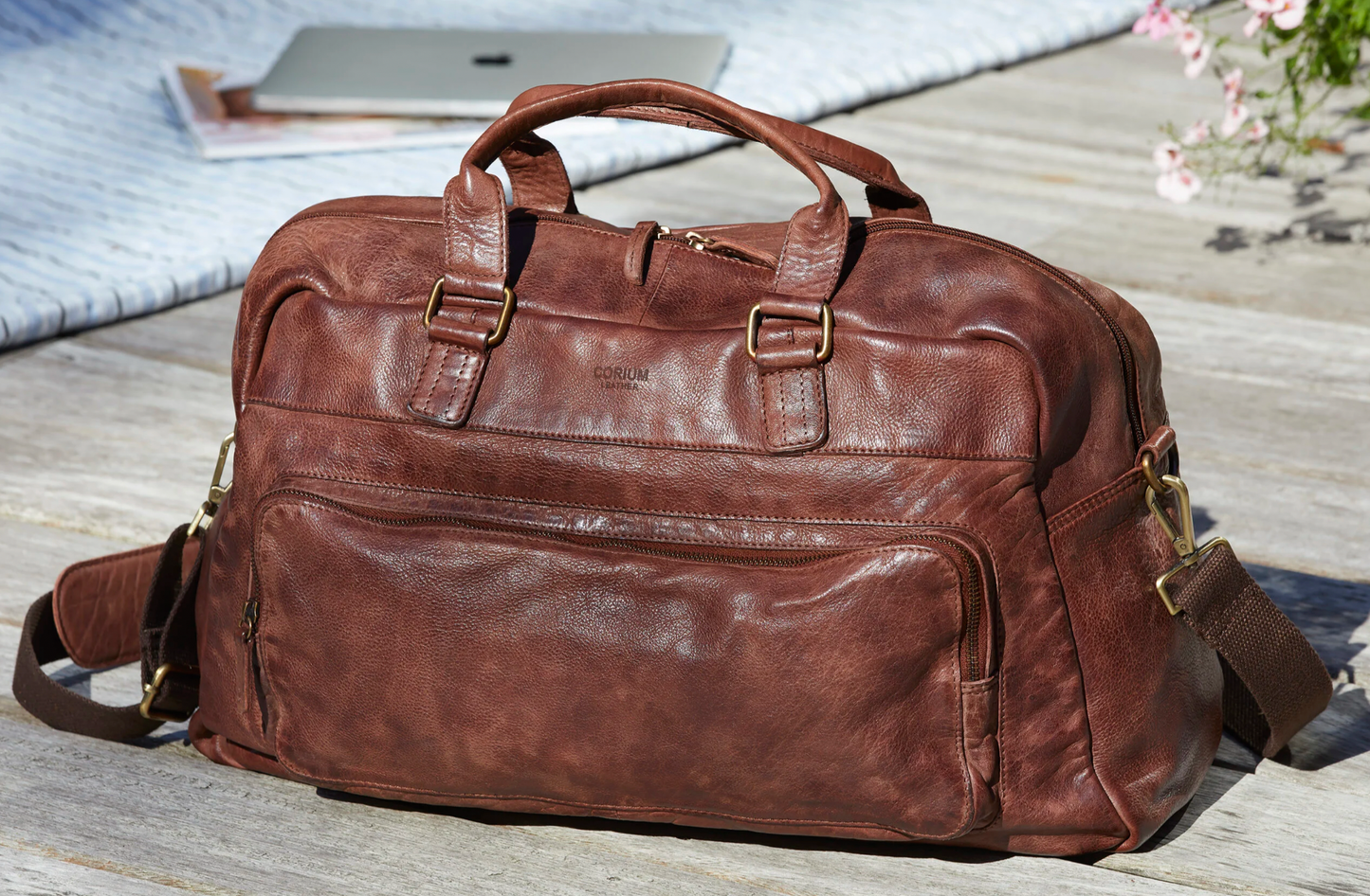 Weekendväska Raw boheme - Brun