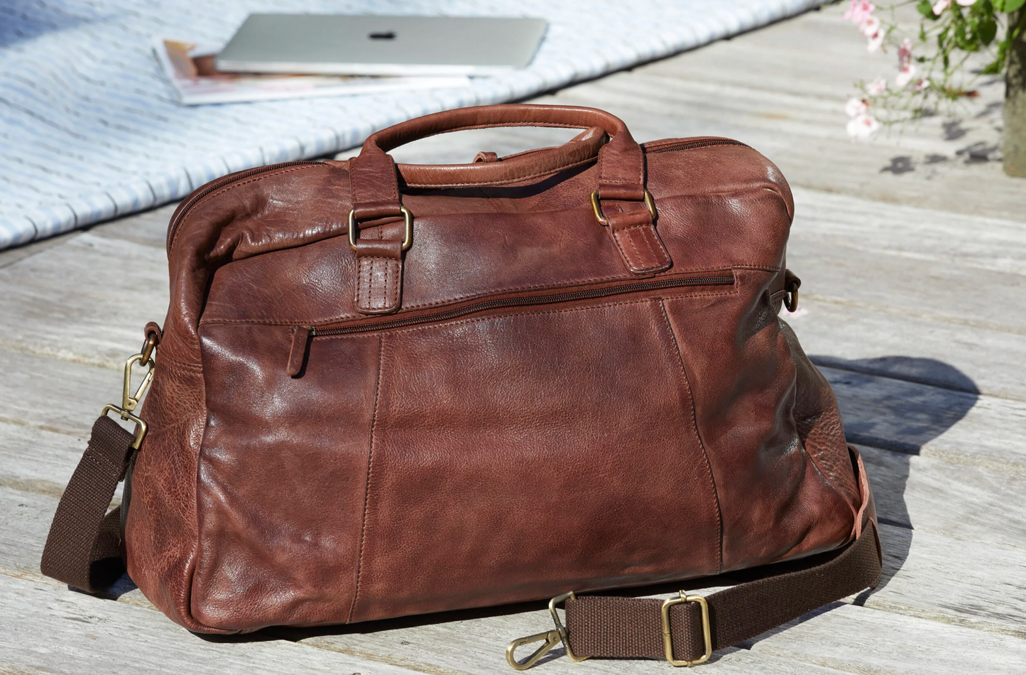 Weekendväska Raw boheme - Brun