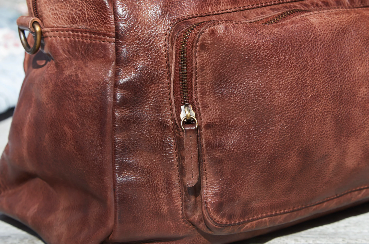 Weekendväska Raw boheme - Brun