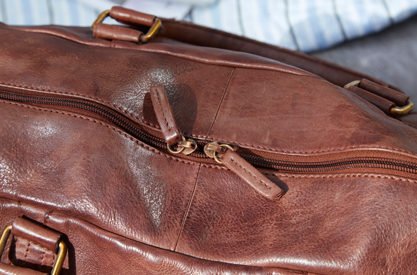 Weekendväska Raw boheme - Brun