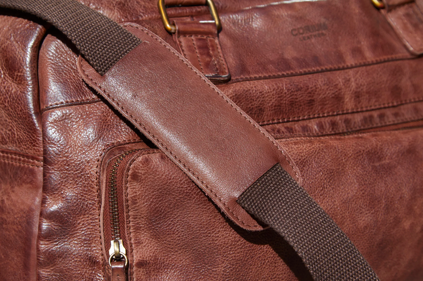 Weekendväska Raw boheme - Brun