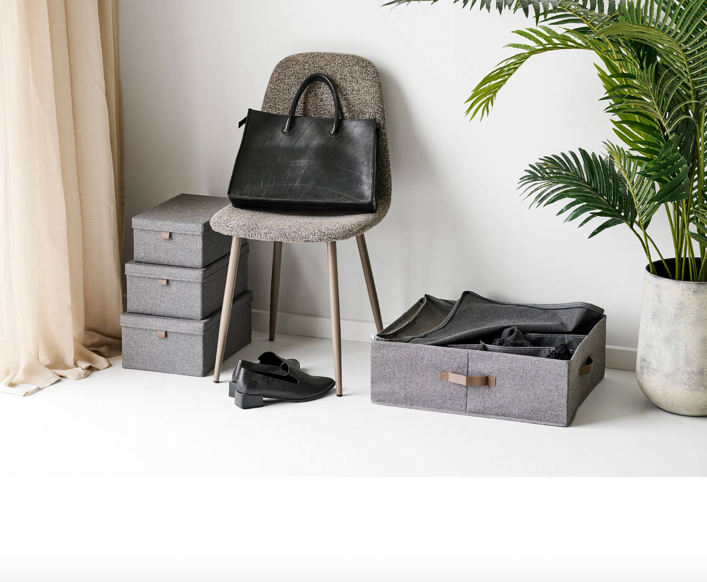 Förvaringslåda RONJA med fack