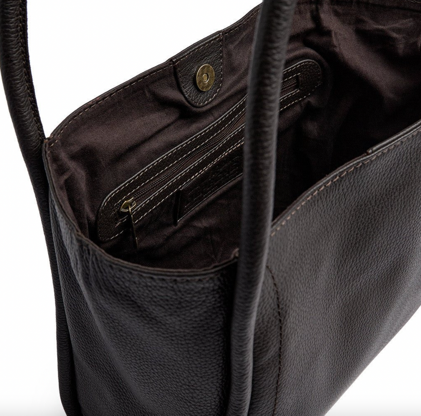 Axelväska Dark brown