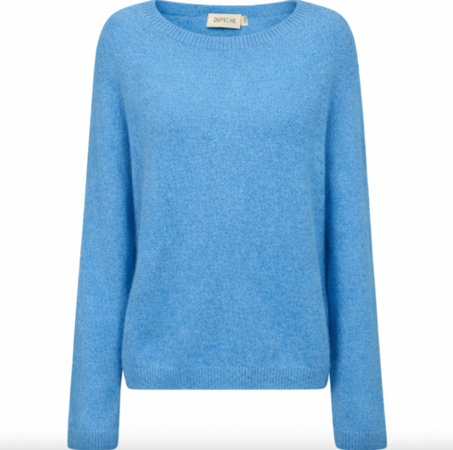 Alpacha sticktröja Depeche - Jeans blue