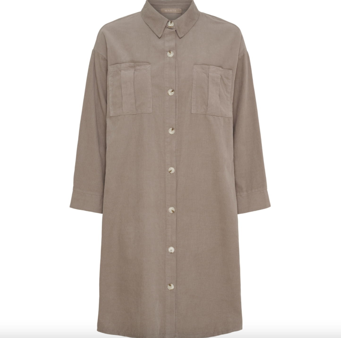 Klänning i babycord - Fango