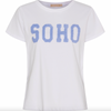 T-shirt SOHO - White / Sky