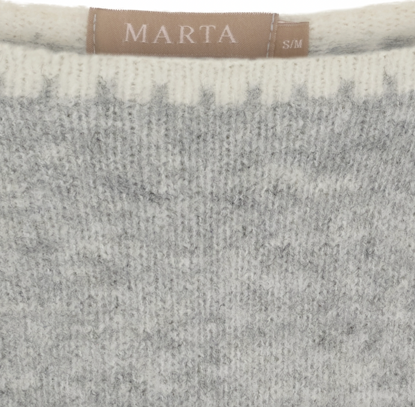Stickad Linette grey