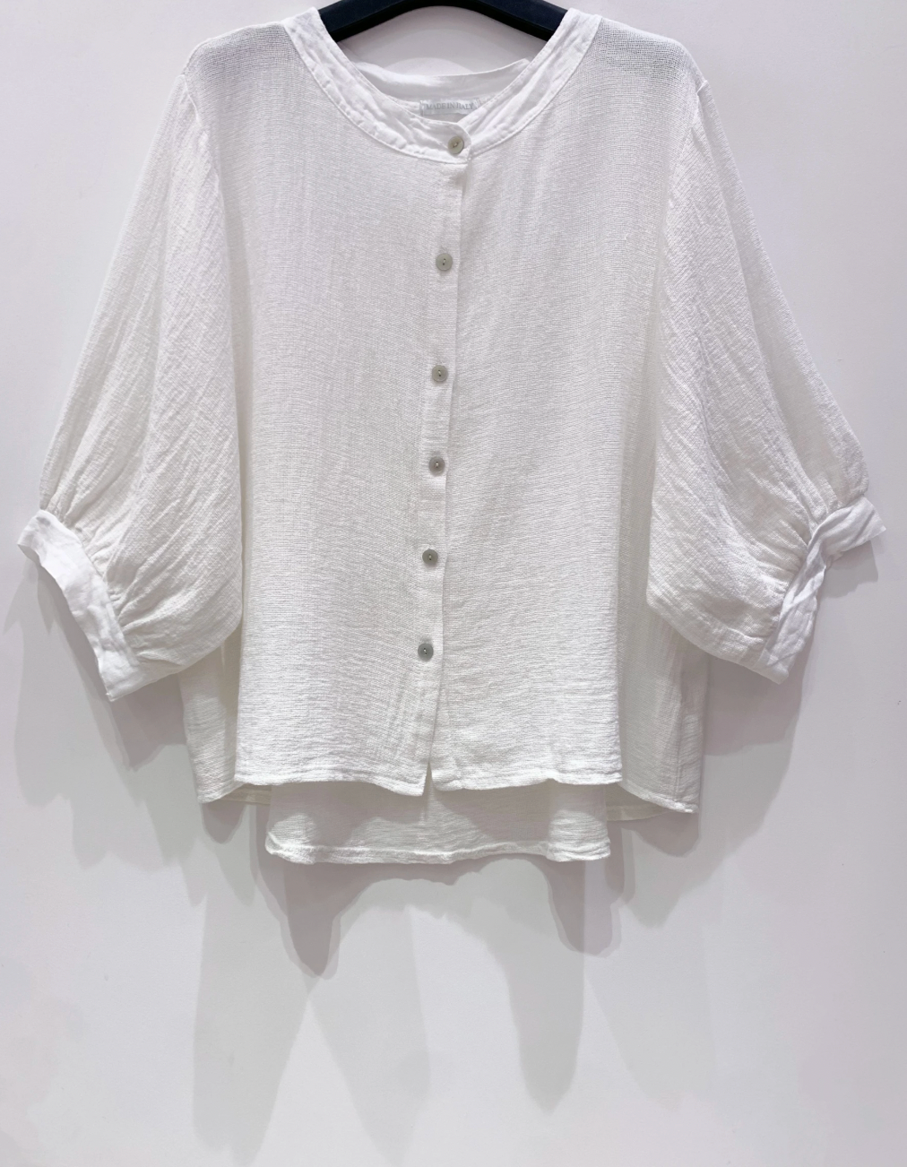 Skjorta Luna White - Linmix