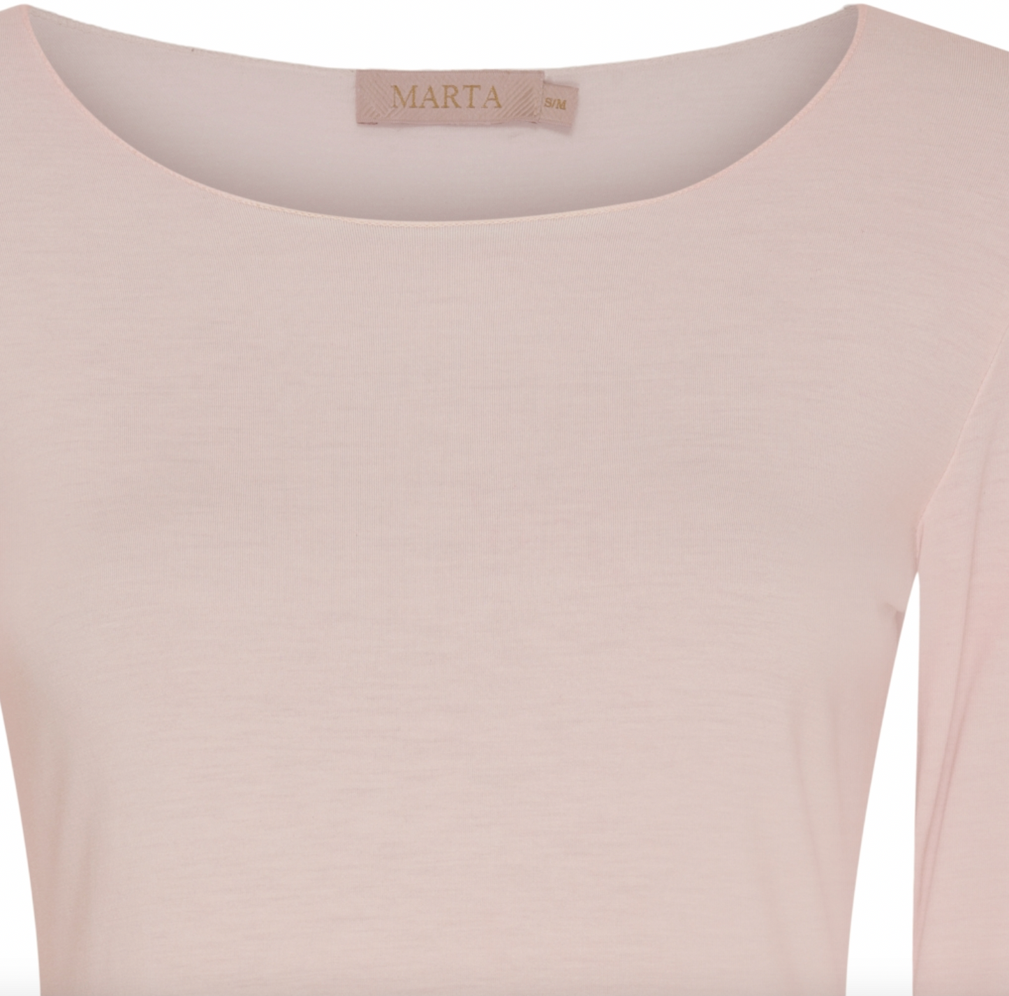 Blus BASIS med spetsdetaljer – Cipria