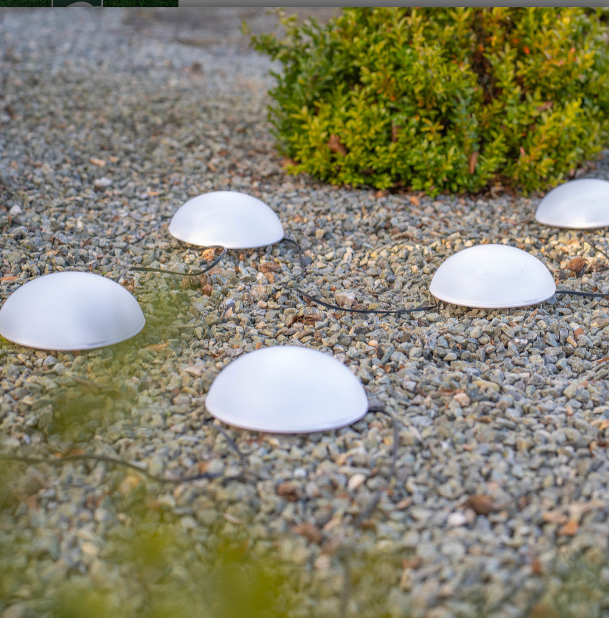 Solar Halvkula LED-lampa - 5-pack