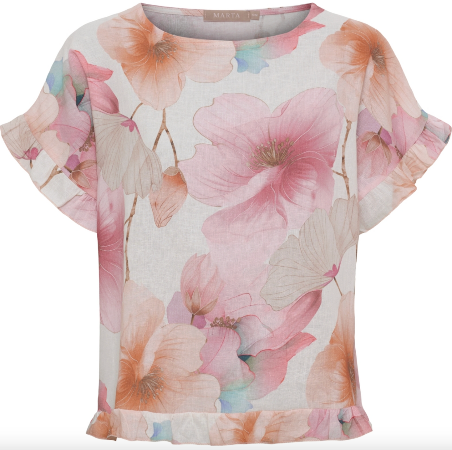 Blus Mathea pink flower