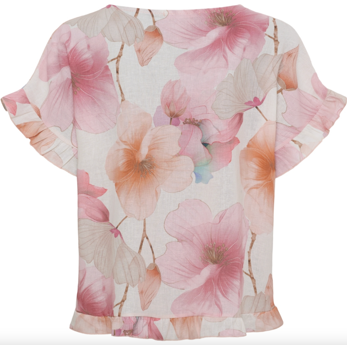 Blus Mathea pink flower