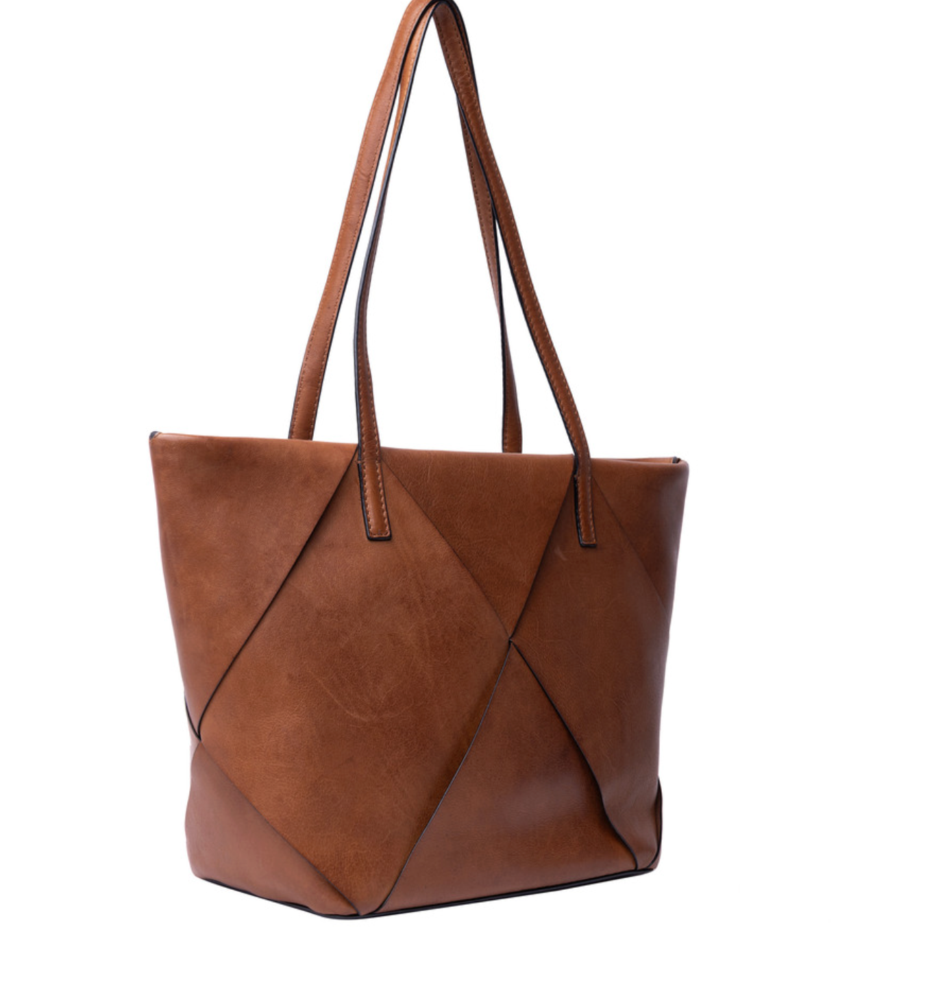Axelväska Olia cognac