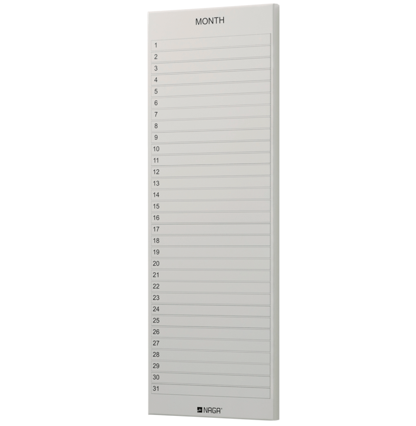 Magnetisk tavla brown - Month planner