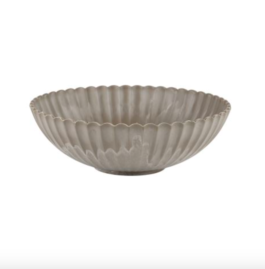 Skål i betonglook - Grå 22 cm