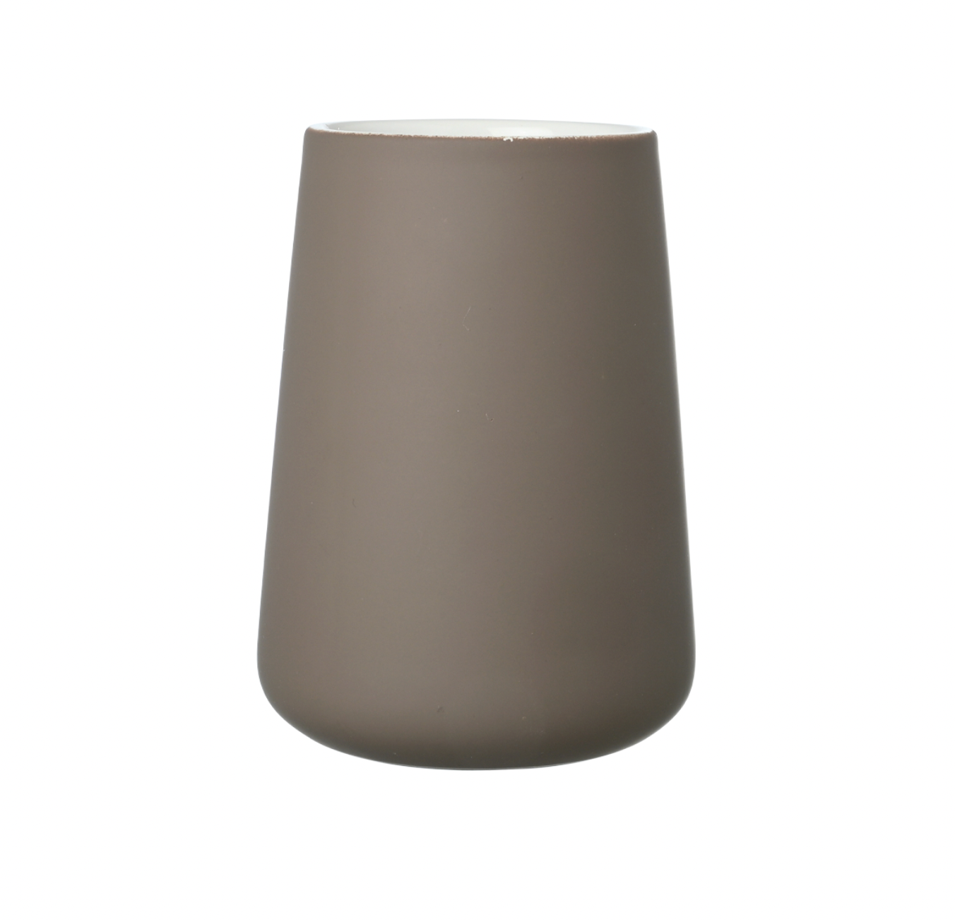 Tandborstmugg keramik - Brun