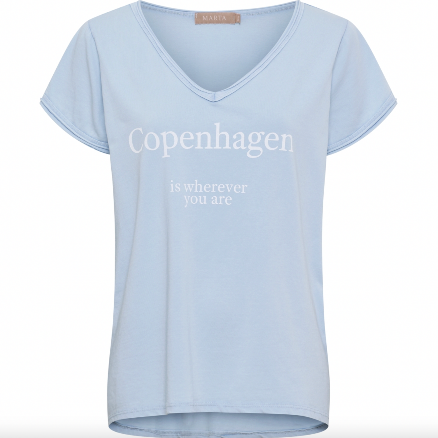 T-shirt Copenhagen - Celeste
