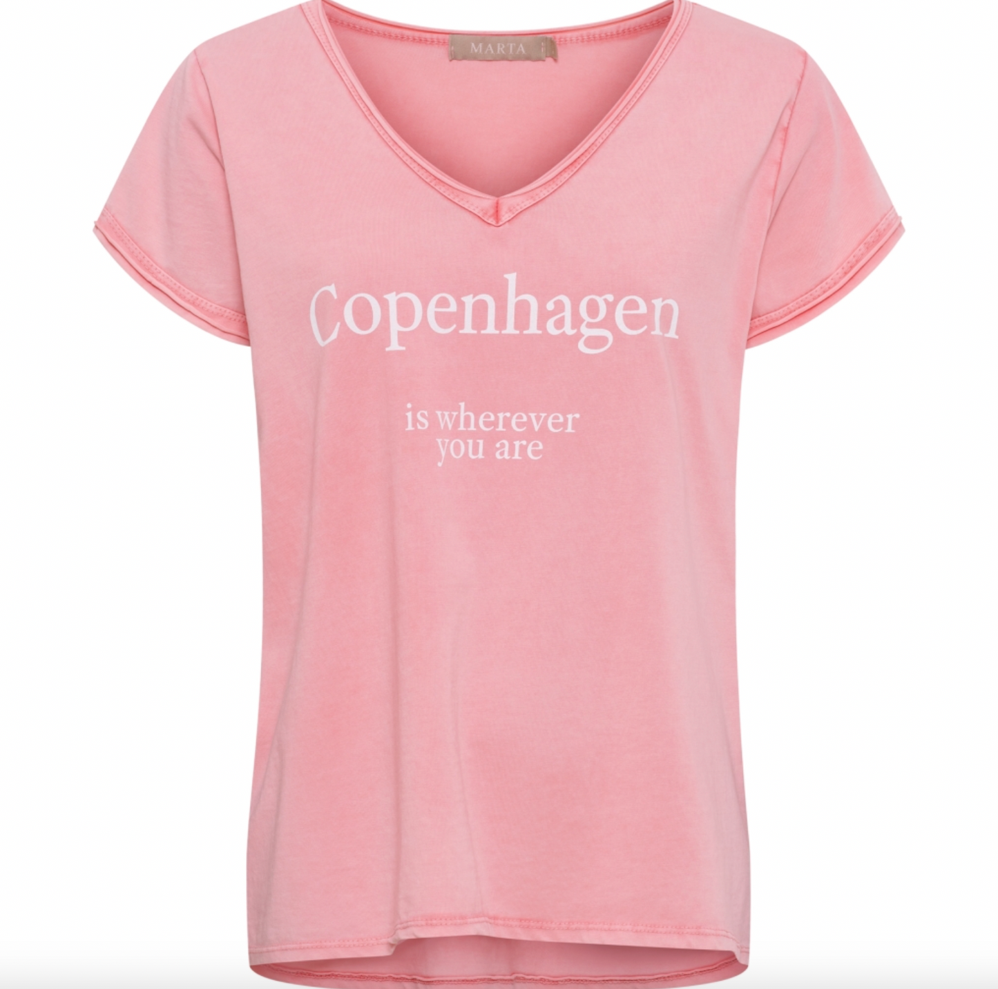 T-shirt Copenhagen - Corallo