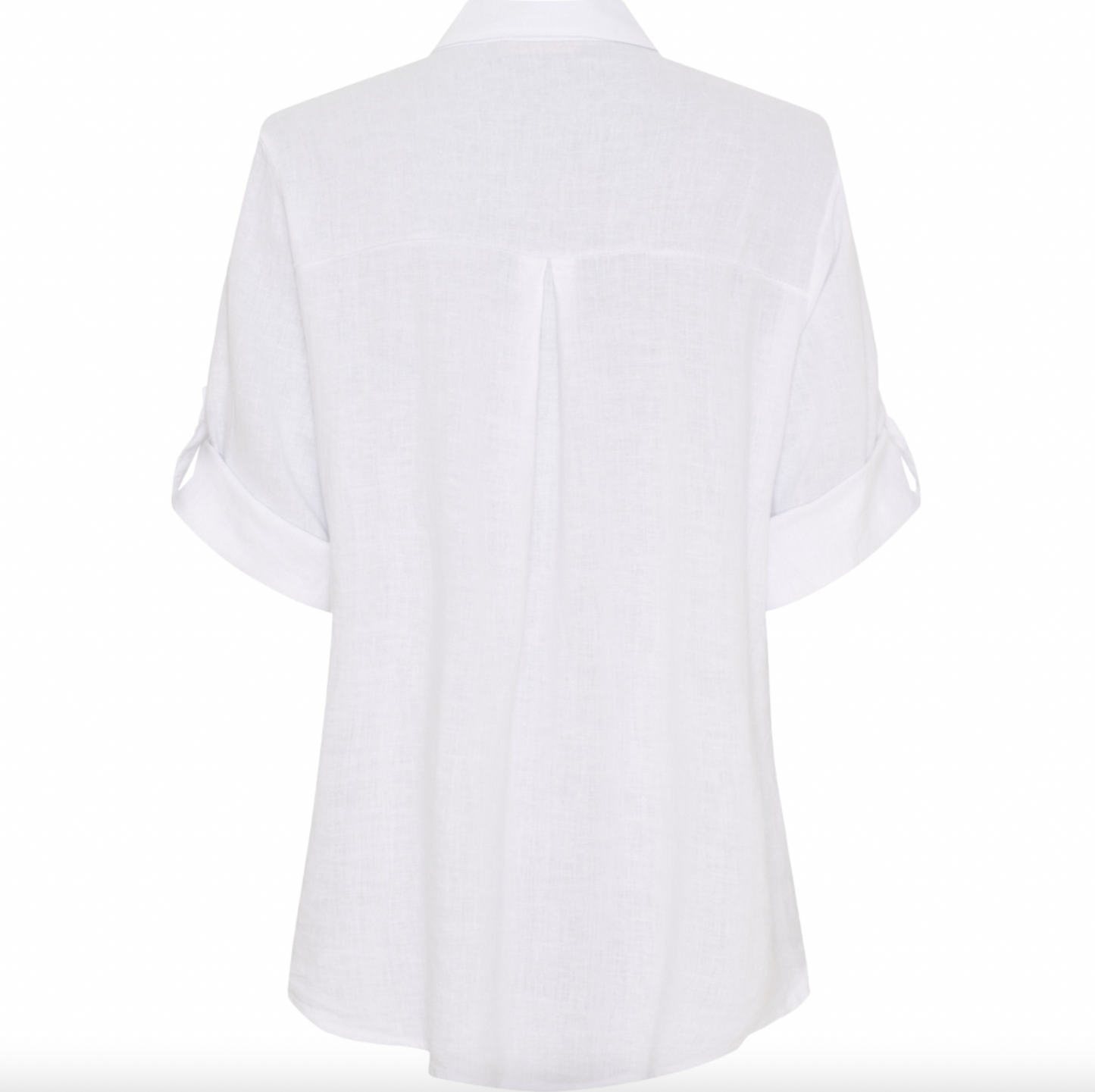 Skjorta Kiara hørmix - Optical White