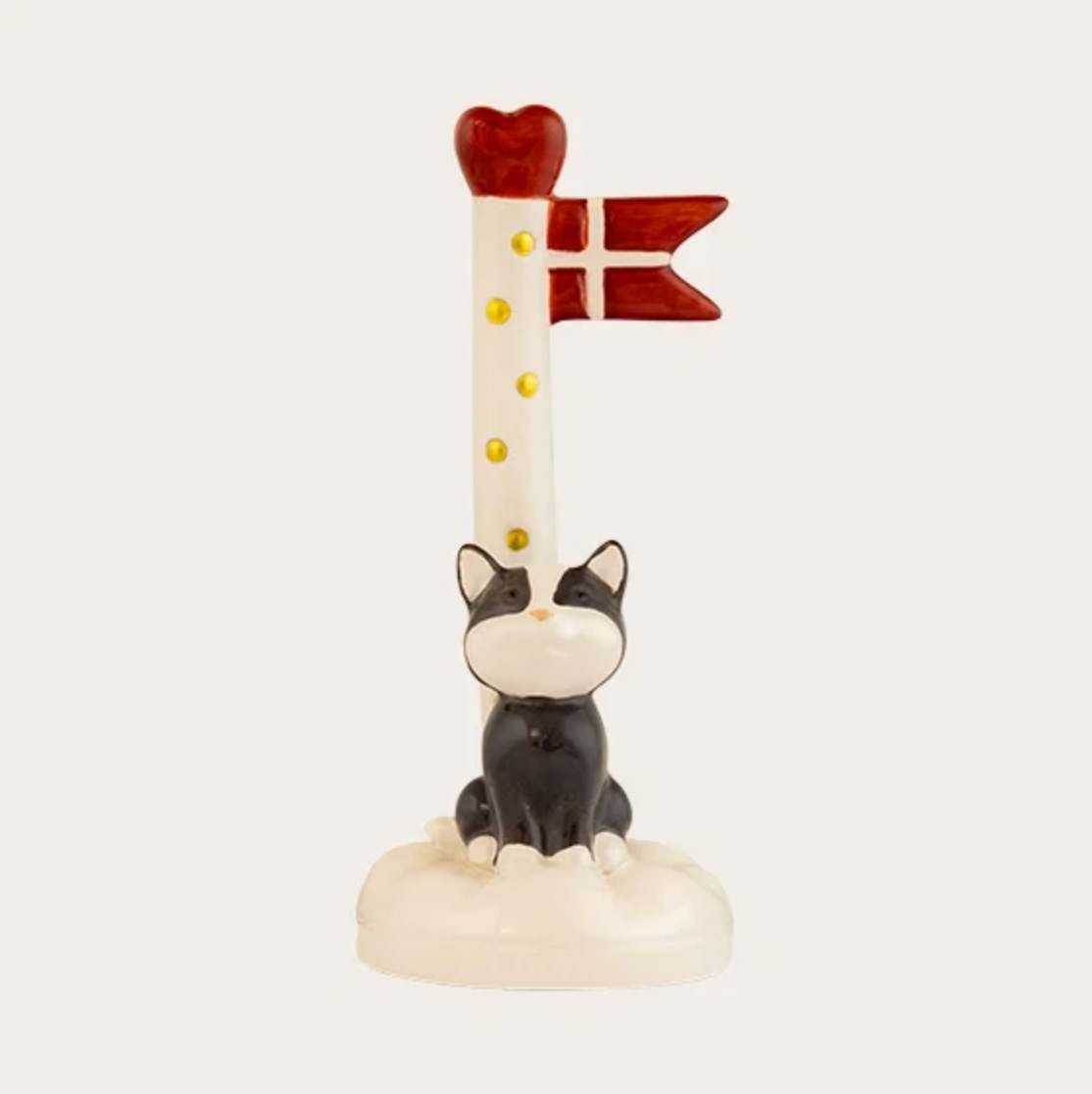 Flagga keramik – Kat 14 cm