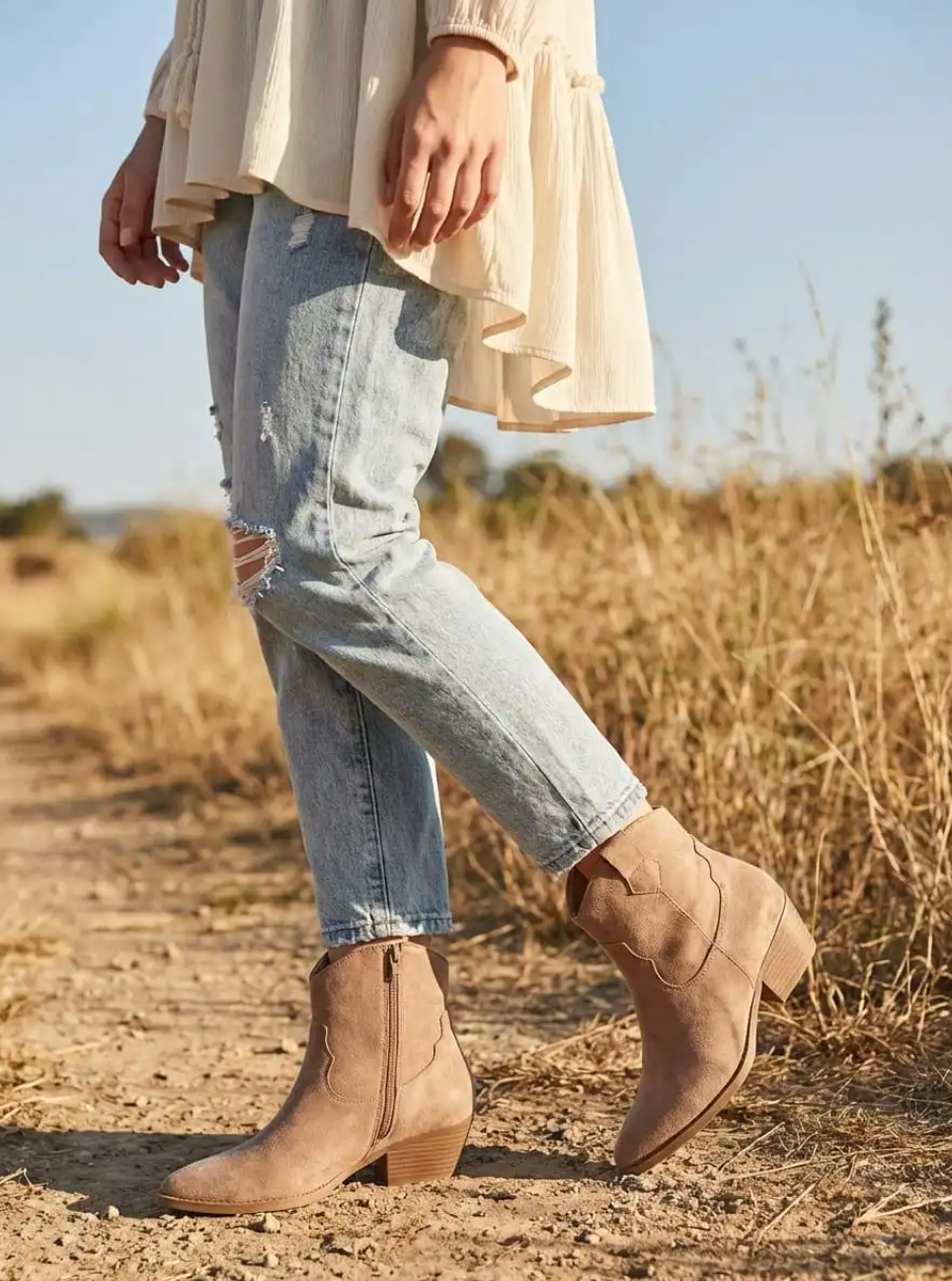 Ankelboots Hollie - Taupe