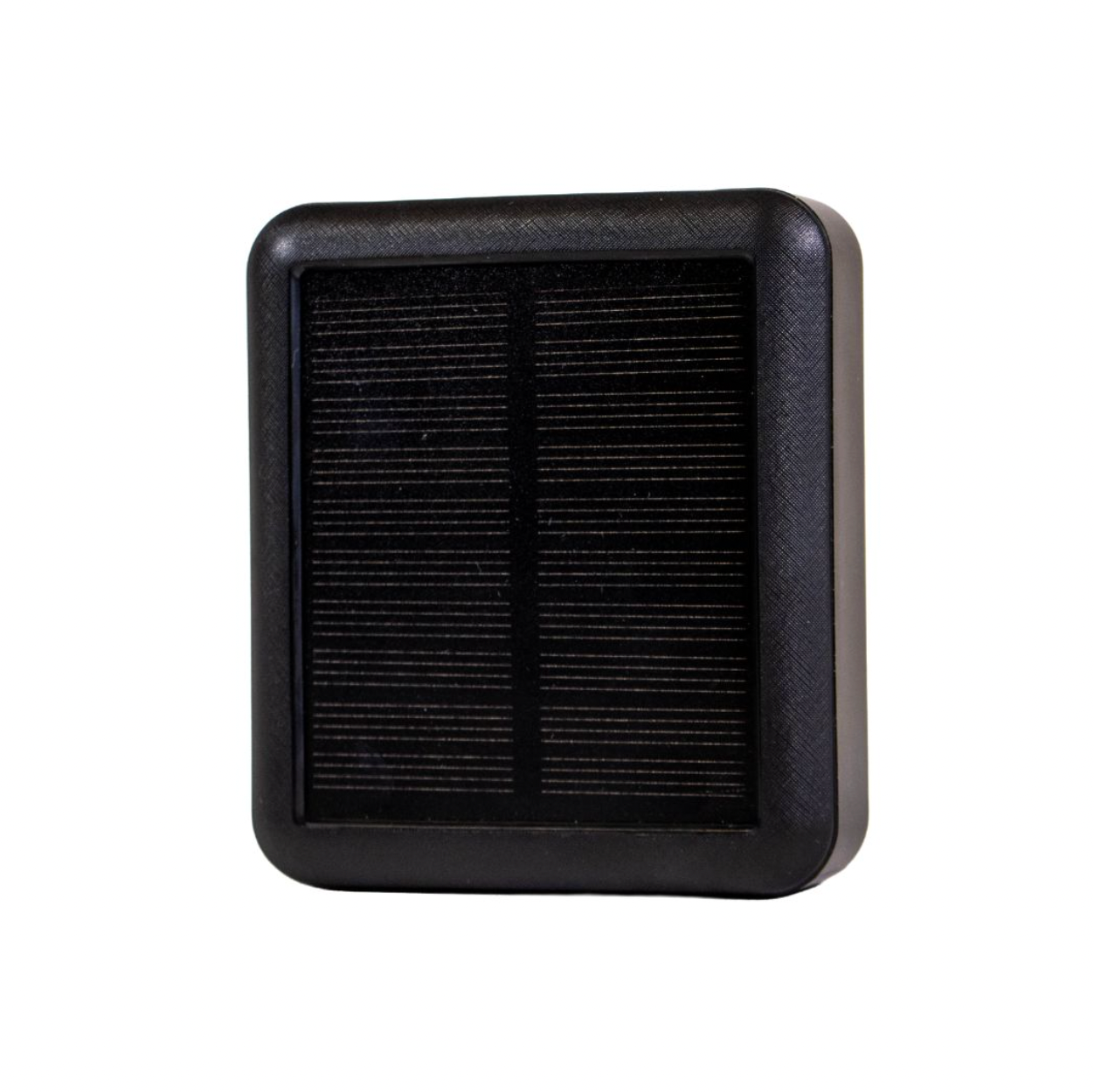 Mini solar powerbank med kablar, 10.000 mAh