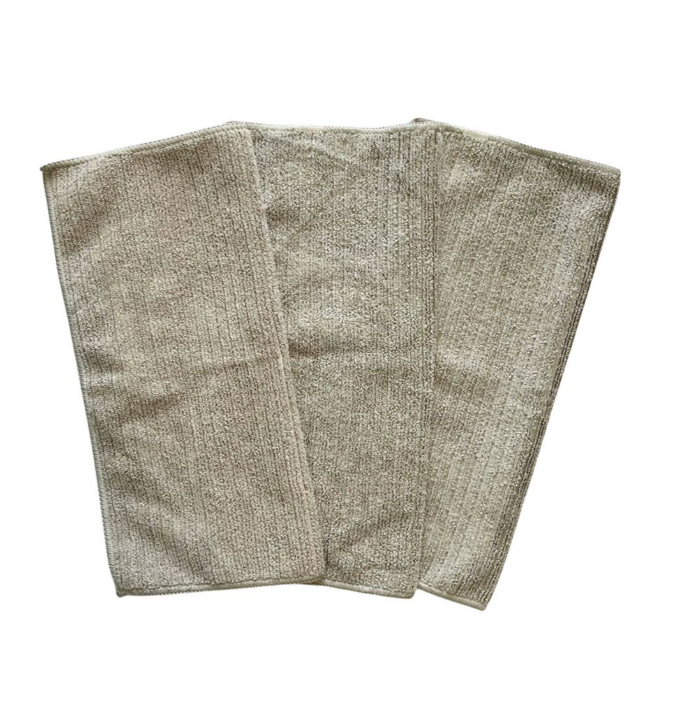 Dukar 30 x 30 microfiber – Förpackning med 3 st