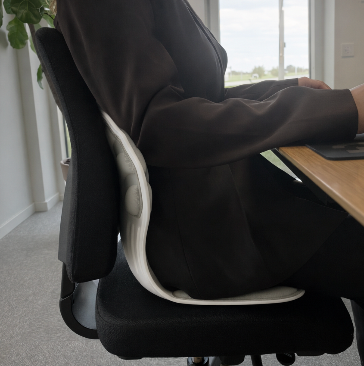 Ergonomiskt ländryggsstöd