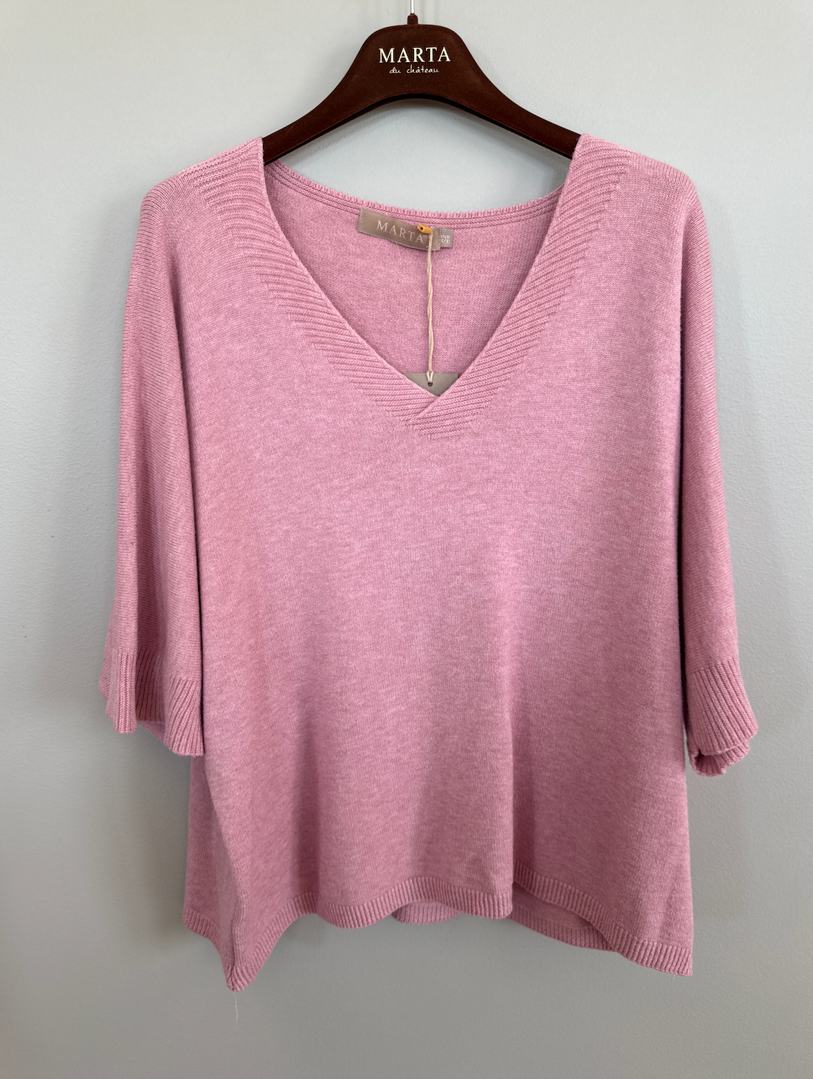 Blus MdcInaya - Rosa Melange