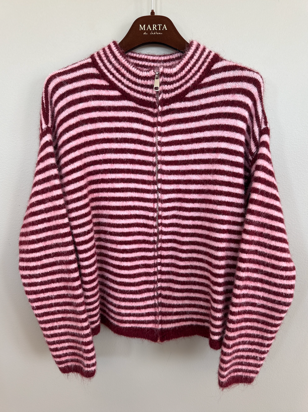 Cardigan Anais - Bordeaux