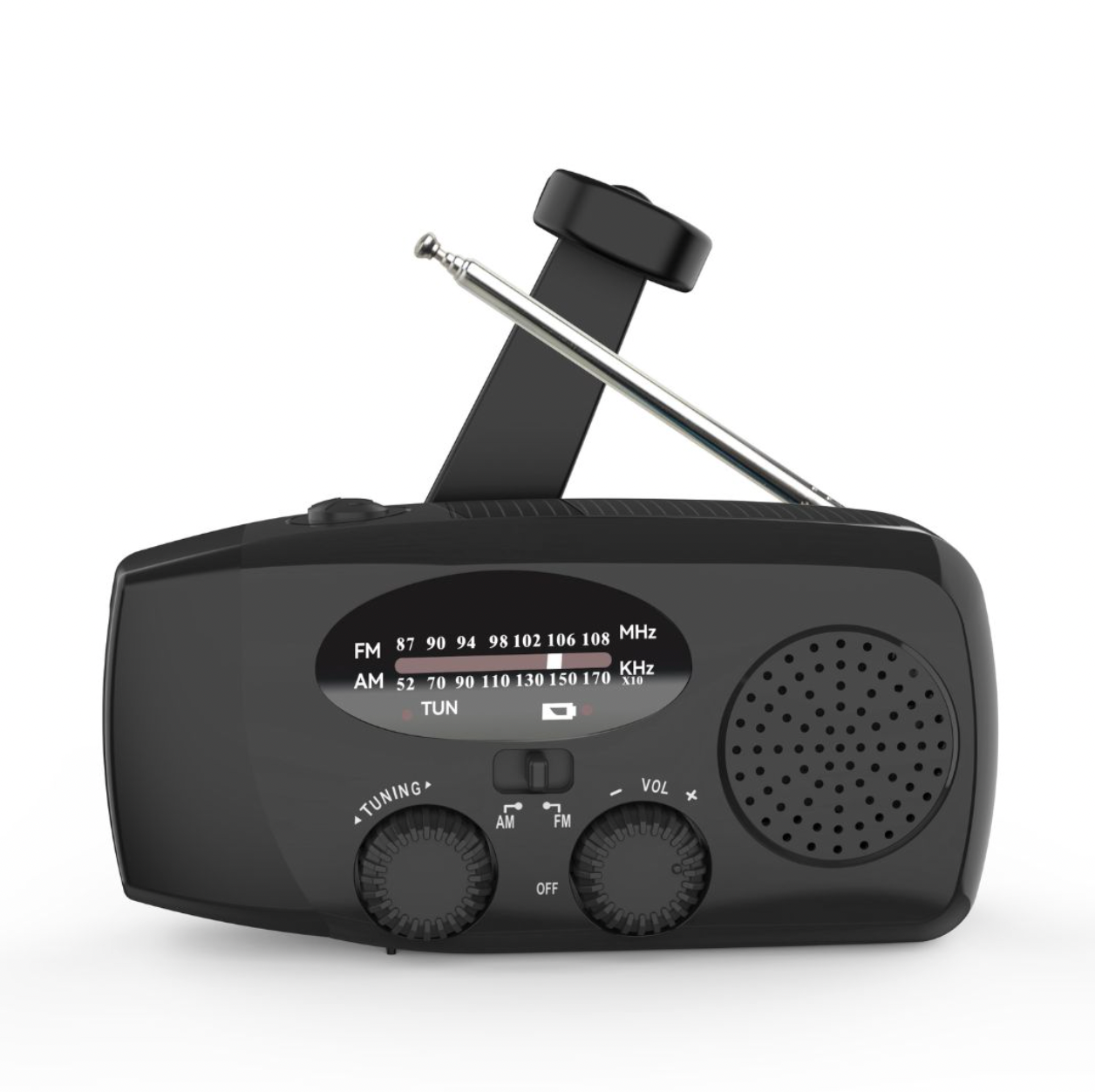 Nödradio med powerbank