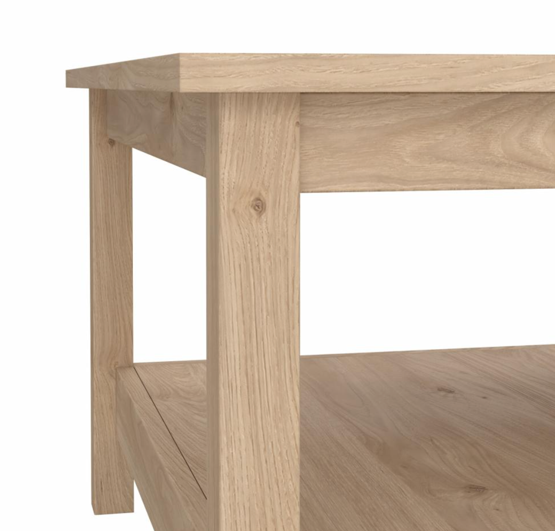 Sofabord med hylde