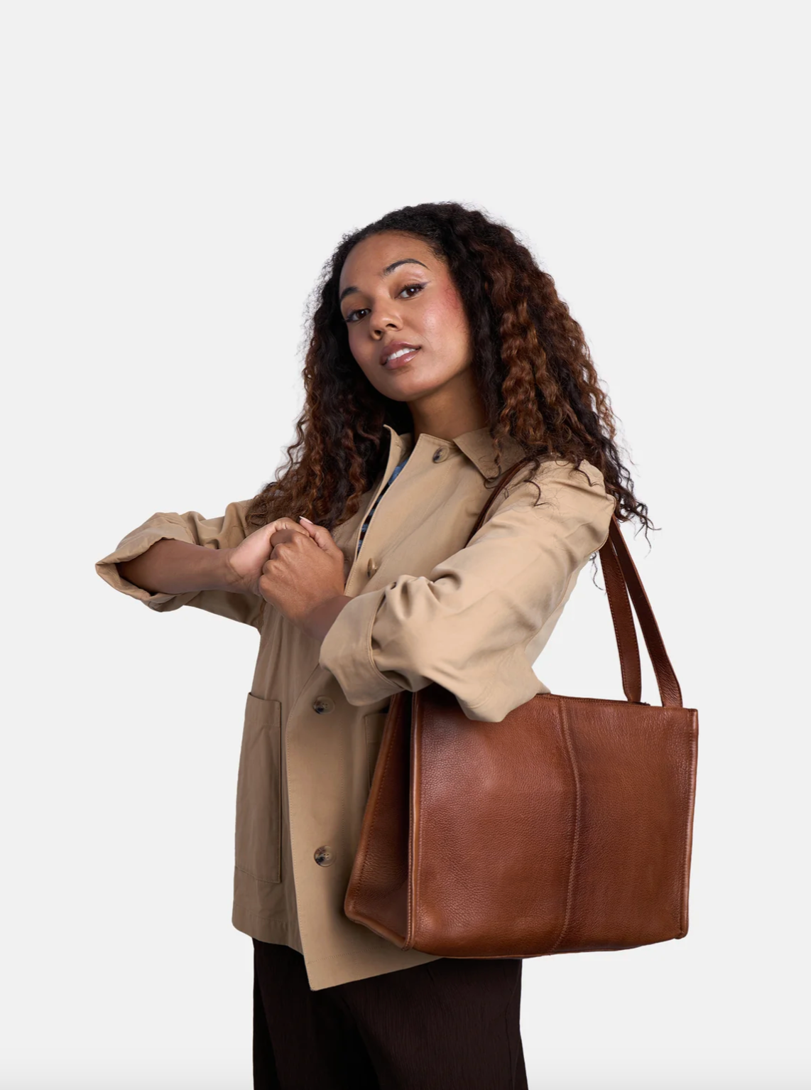 Arbetstaska Aro walnut