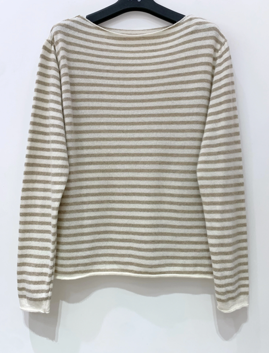 Blus Cashmere mix - Beige