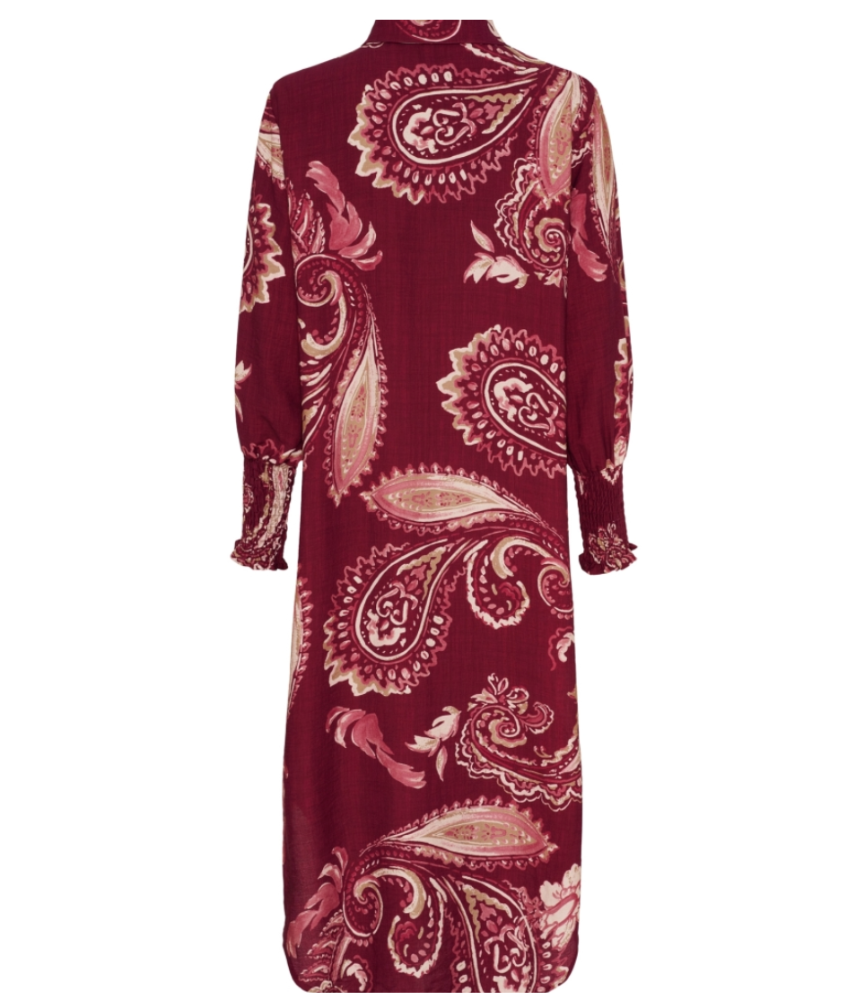 Klänning Moss Bordeaux