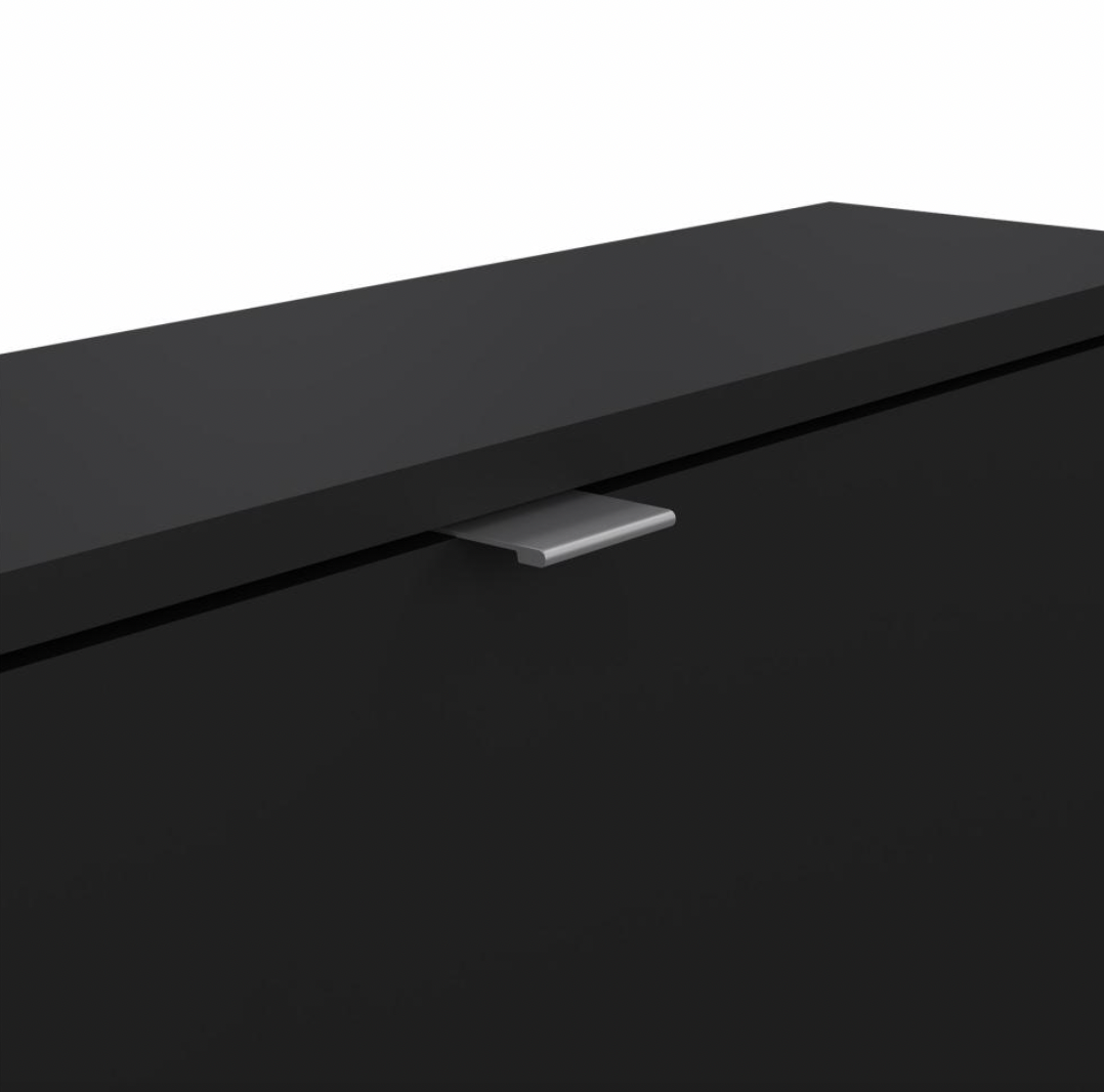 Skoskab med 2 rum - Black